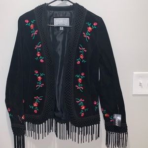 Wilson’s Leather Jacket With Fringe